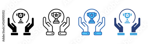 Achievement icon sheet multiple style collection