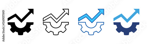 Development icon sheet multiple style collection