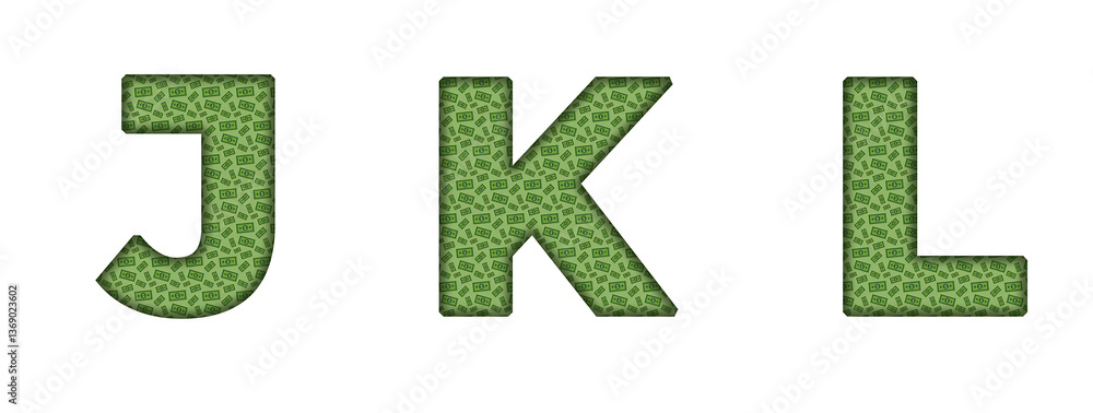 J, K, L Dollar Money pattern sign Military Alphabet letter text typography font copy transparent J, K, L Dollar Money pattern sign Military Alphabet letter text typography font copy transparent
