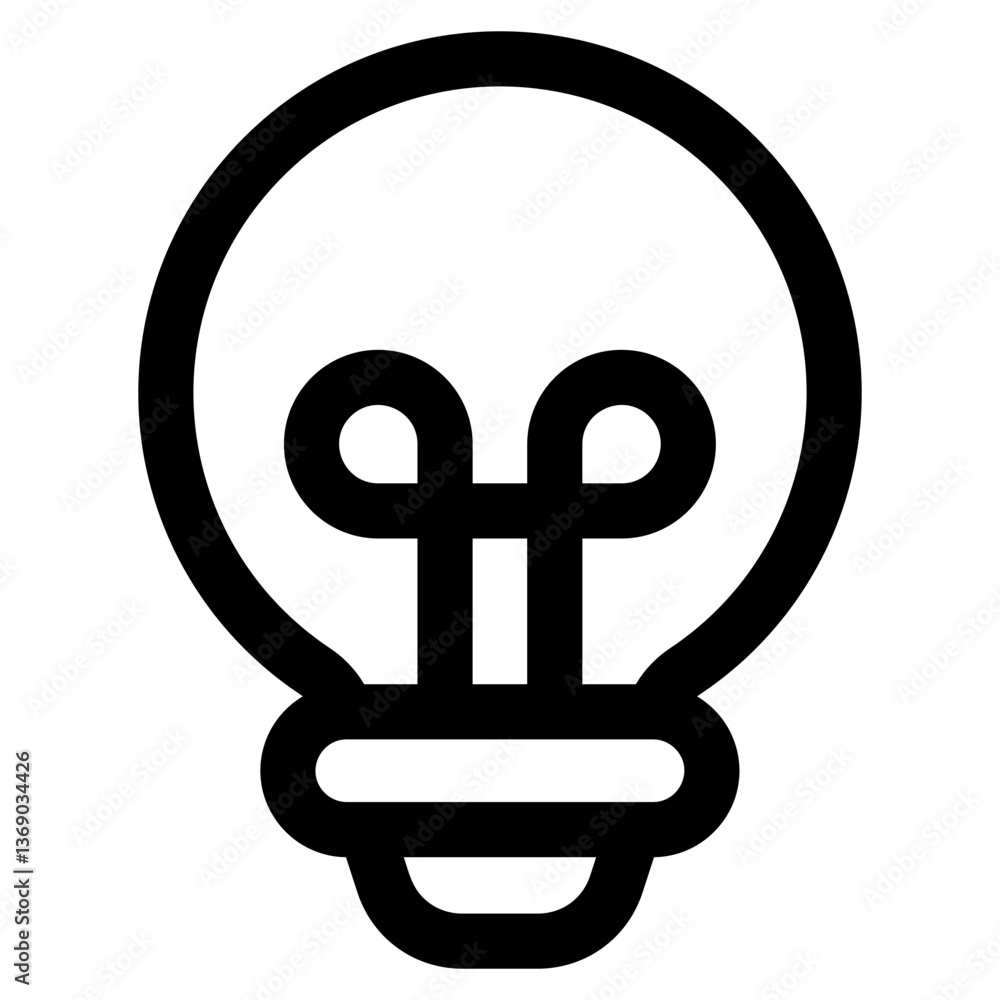 Lightbulb Icon Element For Design Lightbulb Icon Element For Design