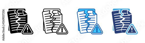 Damage icon sheet multiple style collection