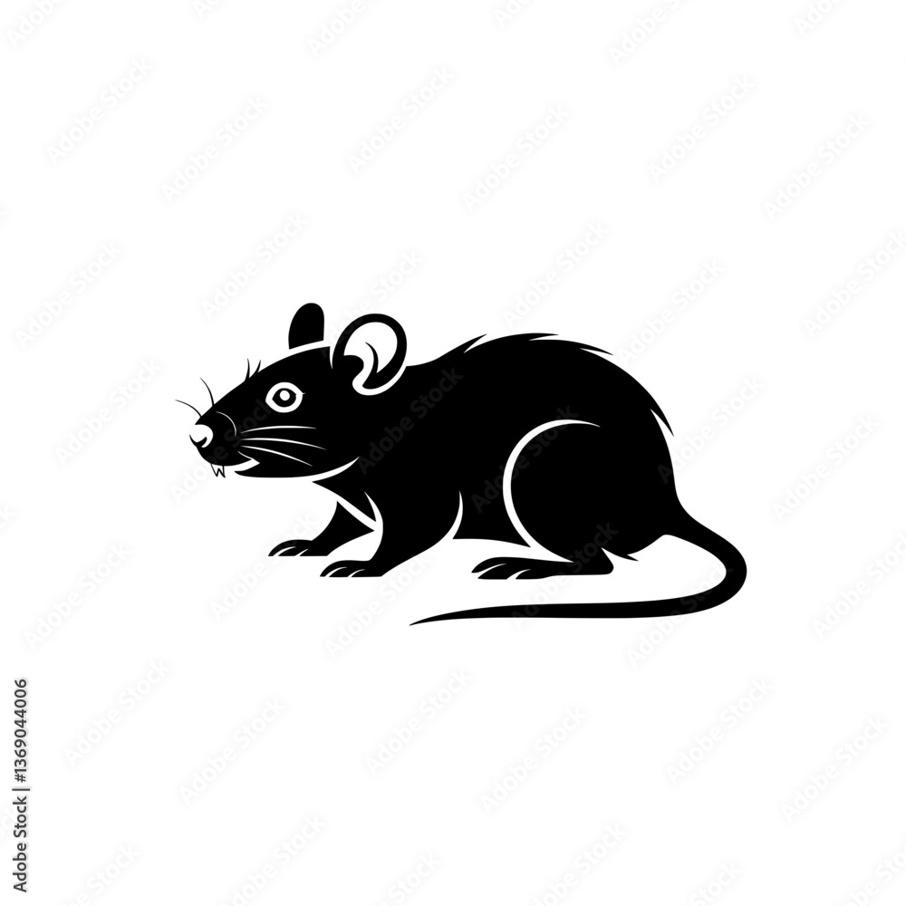 Fototapeta premium vector illustration of a mouse