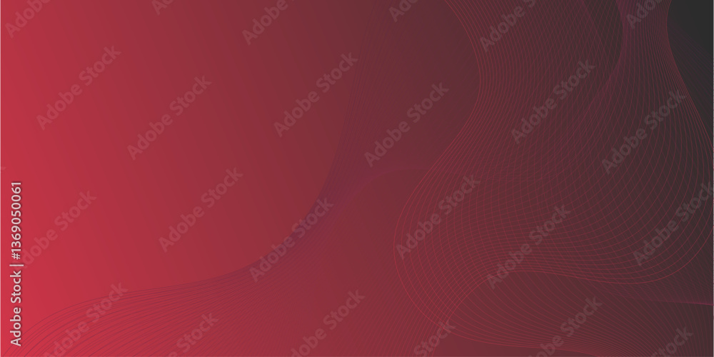 Red gradient background with wavy lines, darkening to black toward the upper right. The background is minimal and modern. Red gradient background with wavy lines, darkening to black toward the upper right. The background is minimal and modern.