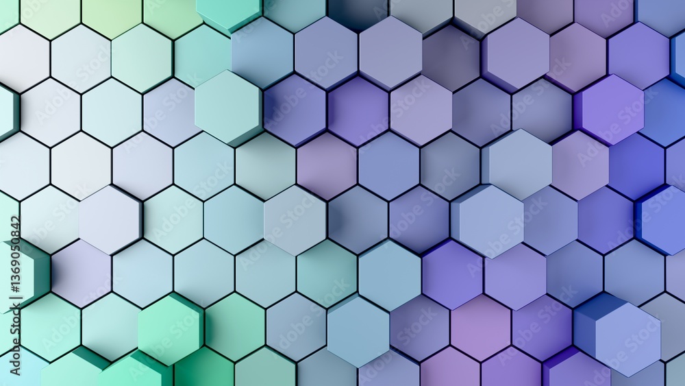 abstract background with hexagons abstract background with hexagons