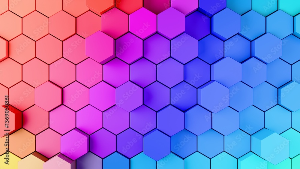 abstract background with hexagons abstract background with hexagons