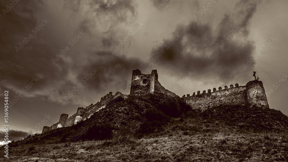 Castillo Clavijo blanco y negro Castillo Clavijo blanco y negro