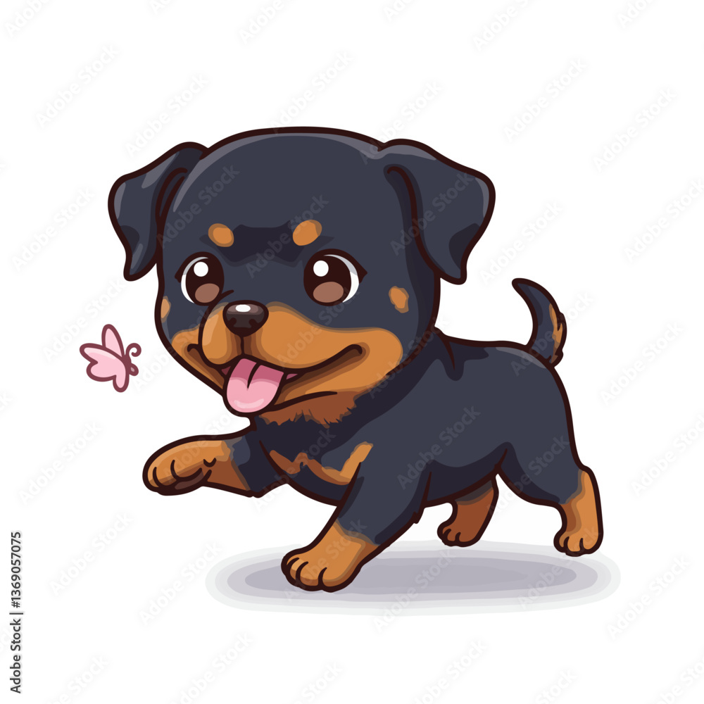 Fototapeta premium rottweiler