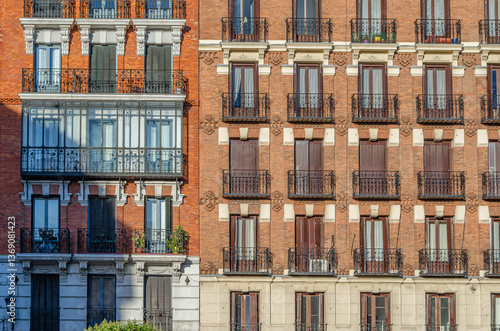 Wallpaper Mural Urban landscape, architecture in Madrid, Spain Torontodigital.ca