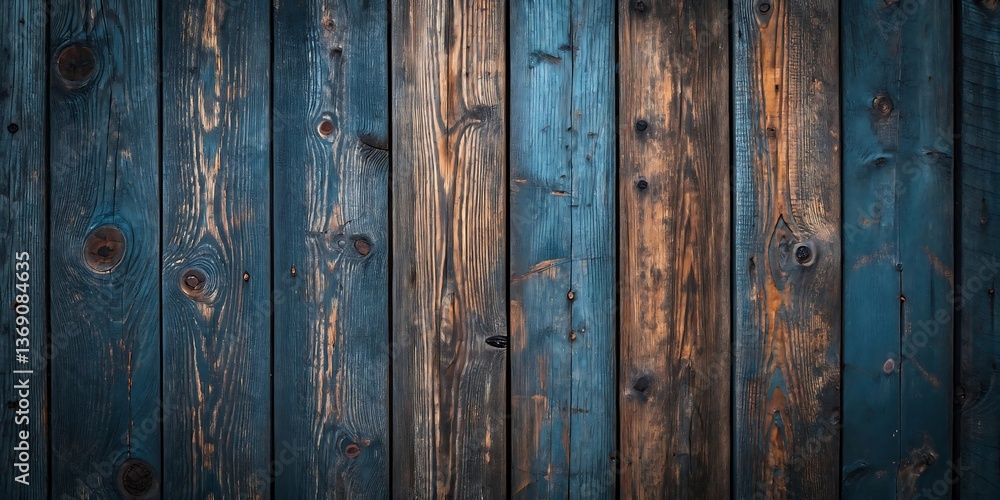Rustic Blue Wooden Plank Texture – Aged and Weathered Wood Background Rustic Blue Wooden Plank Texture – Aged and Weathered Wood Background