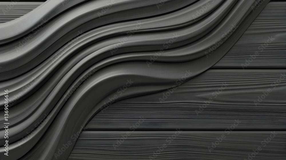 Abstract Dark Gray Wave Background Texture Abstract Dark Gray Wave Background Texture