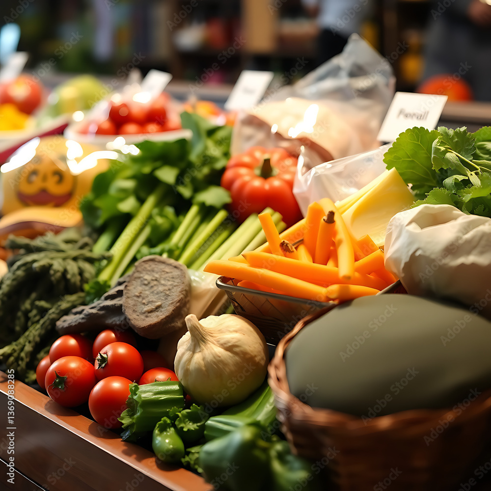 fresh vegetables on the market fresh vegetables on the market