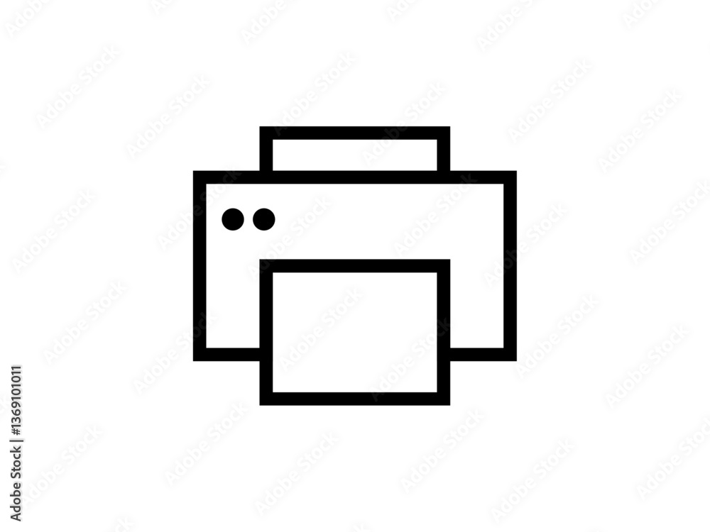 プリンターアイコン プリンターアイコン