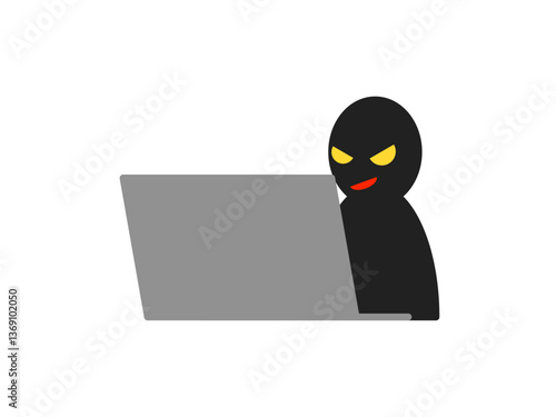 ハッカーアイコン