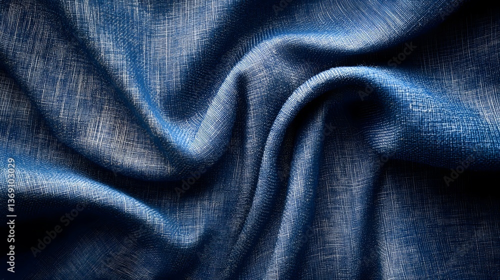 Blue Canvas Fabric Texture Background for Designs - Professional High-Quality Image Blue Canvas Fabric Texture Background for Designs - Professional High-Quality Image