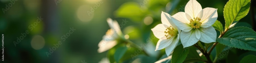 Obraz premium Mahogany Snow Hellebore blooms in a shaded corner, flowering plants, christmas flower, lenten rose