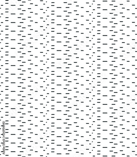 Texture in the form of small segments or lines filling the canvas.