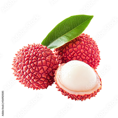 Juicy Lychees Fresh and Sweet Tropical Delight