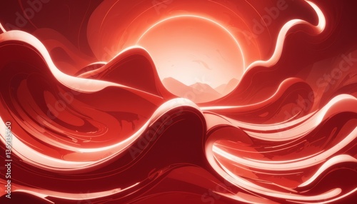 Abstract background red color. wallpaper red. Cover design book. Art. Elegant red. 