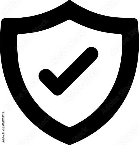 Shield icon representing security and protection  