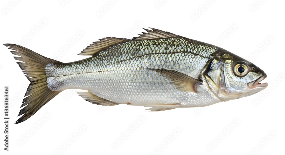 fish on white background fish on white background