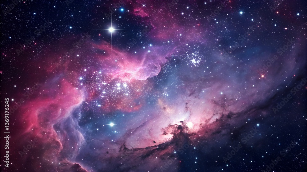 Fototapeta premium Visualization of space