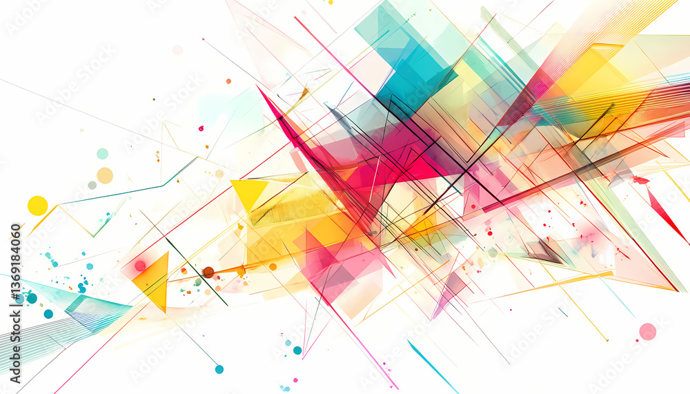 Vibrant Color Burst Abstract Art Vibrant Color Burst Abstract Art