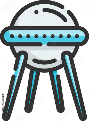 sputnik (2) Illustration on a white background.