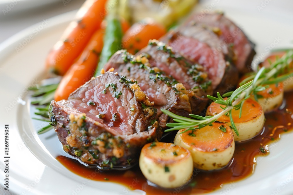 New Zealand Rack of Lamb with rosemary crust New Zealand Rack of Lamb with rosemary crust