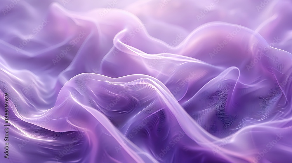 Fototapeta premium Light lavender abstract patterns