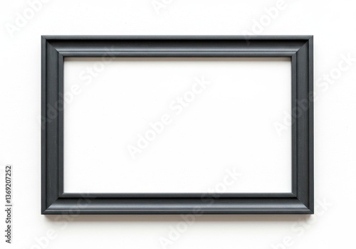 Elegant Black Picture Frame for Art Display and Minimalist Home Decor, Perfect for Living Room or Office Setting