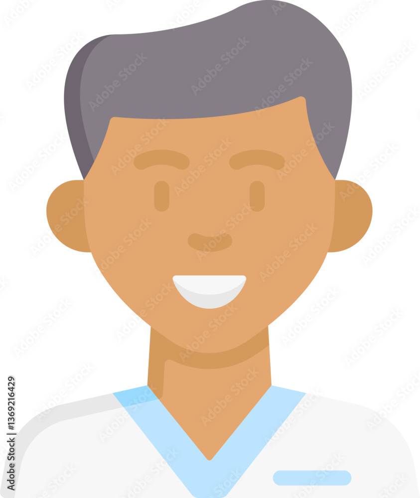 nurse Illustration on a white background nurse Illustration on a white background