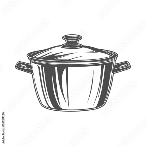 stainless steel pot