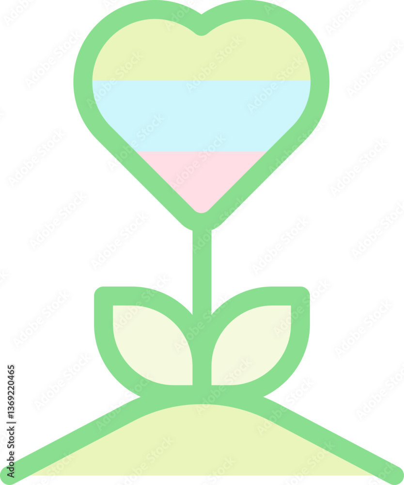 heart Illustration on a white background heart Illustration on a white background