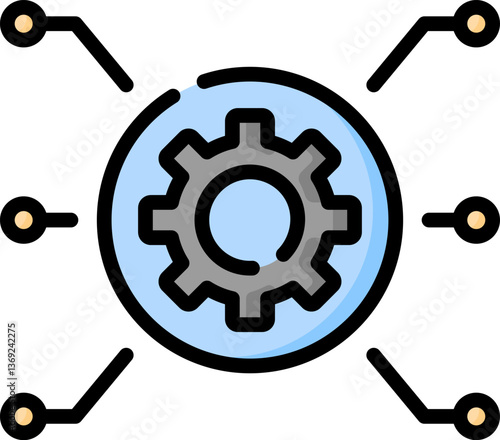 backlink Illustration on a white background.