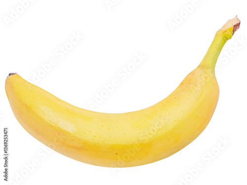 One banana isolated