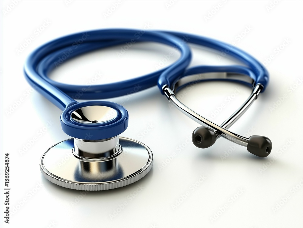 stethoscope on white background stethoscope on white background
