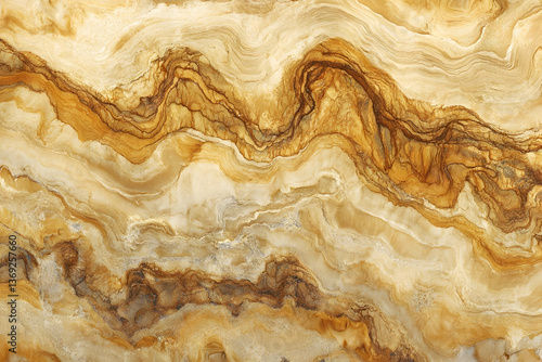 Wallpaper Mural Abstract brown onyx stone texture background. Luxurious natural surface pattern Torontodigital.ca