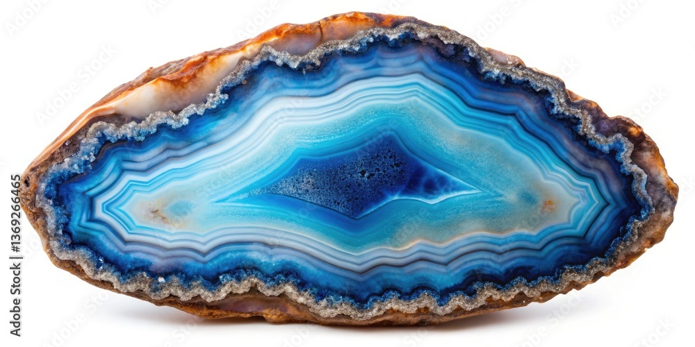 Blue Agate Slice, Natural Stone Decor, Deep Depth of Field, Gemstone, Polished Agate, Interior Design, Home Decor, Mineral Specimen, Crystal Healing, Bohemian Decor, Natural Patterns, Textured Stone Blue Agate Slice, Natural Stone Decor, Deep Depth of Field, Gemstone, Polished Agate, Interior Design, Home Decor, Mineral Specimen, Crystal Healing, Bohemian Decor, Natural Patterns, Textured Stone