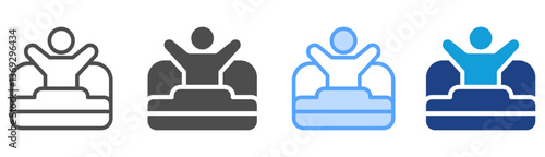 Wake Up Icon Set Multiple Style Collection