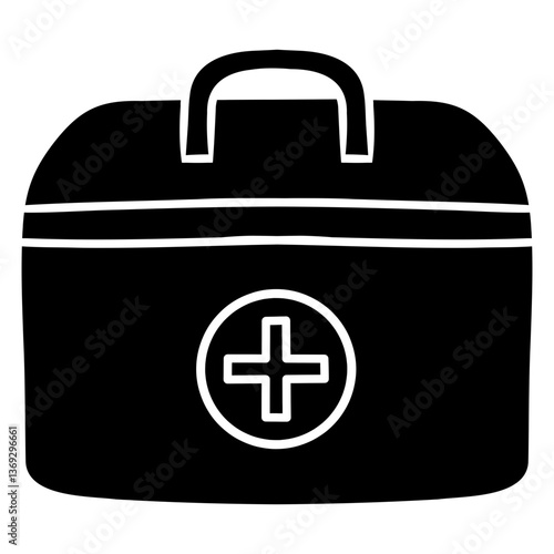 first aid kit box icon