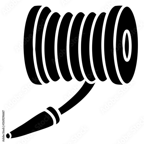 water hose firefighter equipment