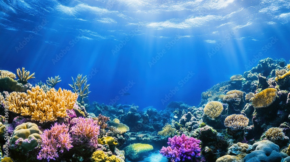 Obraz premium A picture of the coral reef