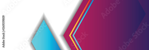 Abstract geometric shapes in vibrant colors (2)