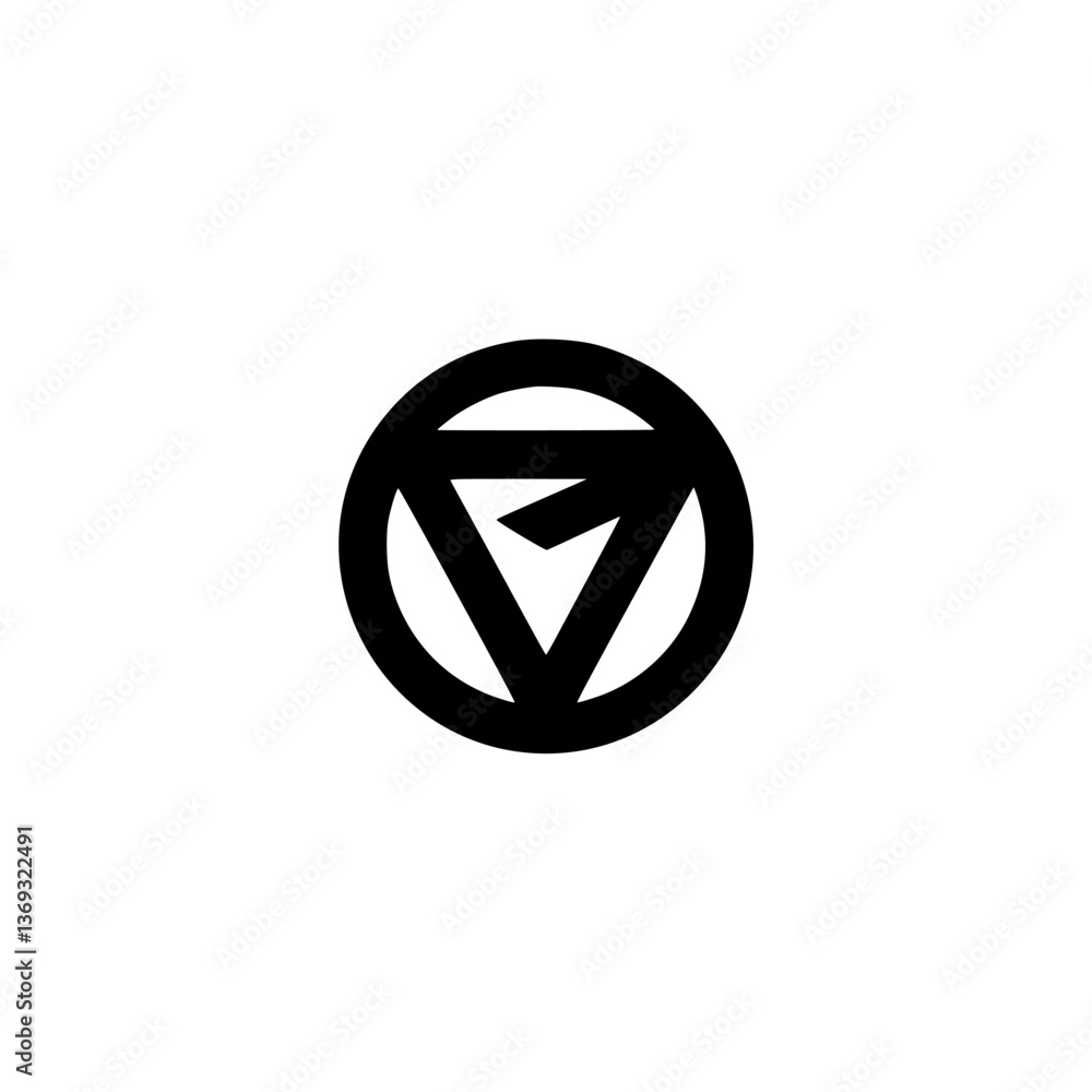 Extinction Rebellion Symbol, Black Icon on White Background Extinction Rebellion Symbol, Black Icon on White Background