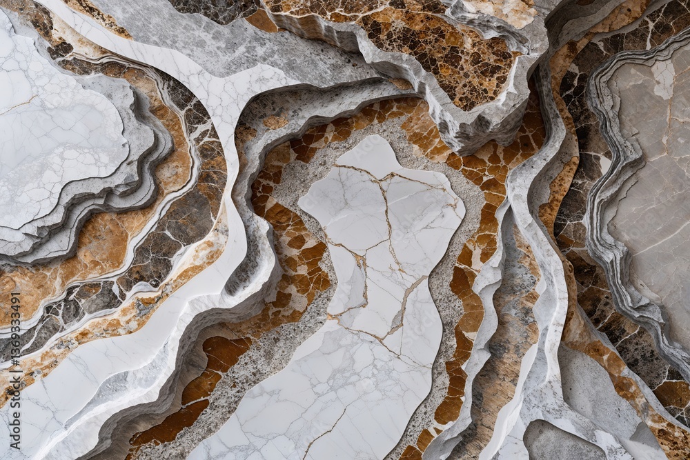 Stunning Marble Flooring with Detailed Natural Patterns and Artistic Texture Stunning Marble Flooring with Detailed Natural Patterns and Artistic Texture