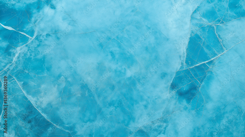 Fototapeta premium blue ice texture, blue water surface, blue grunge background, ice texture, winter background
