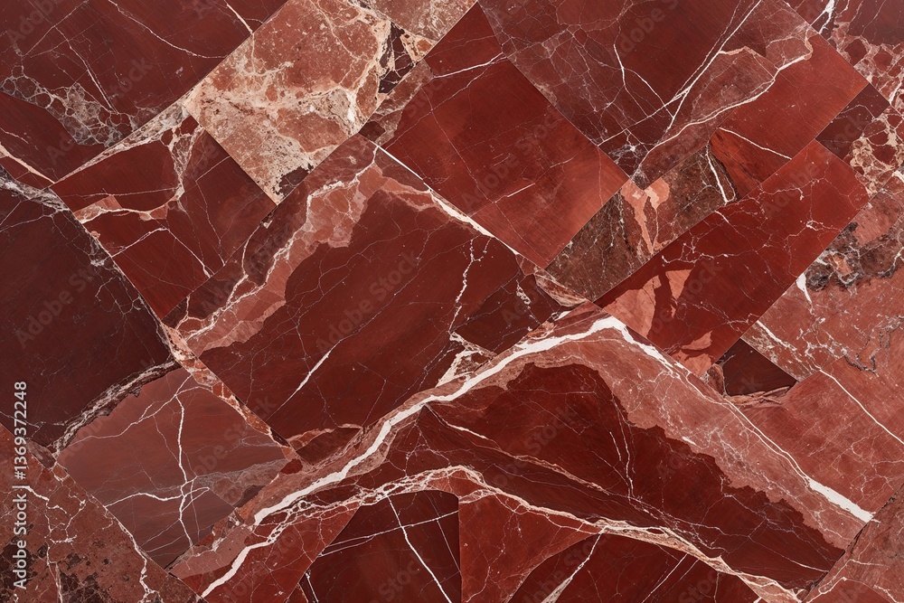 Fototapeta premium Captivating Reddish Brown Marble Surface with Stunning Texture and Allure