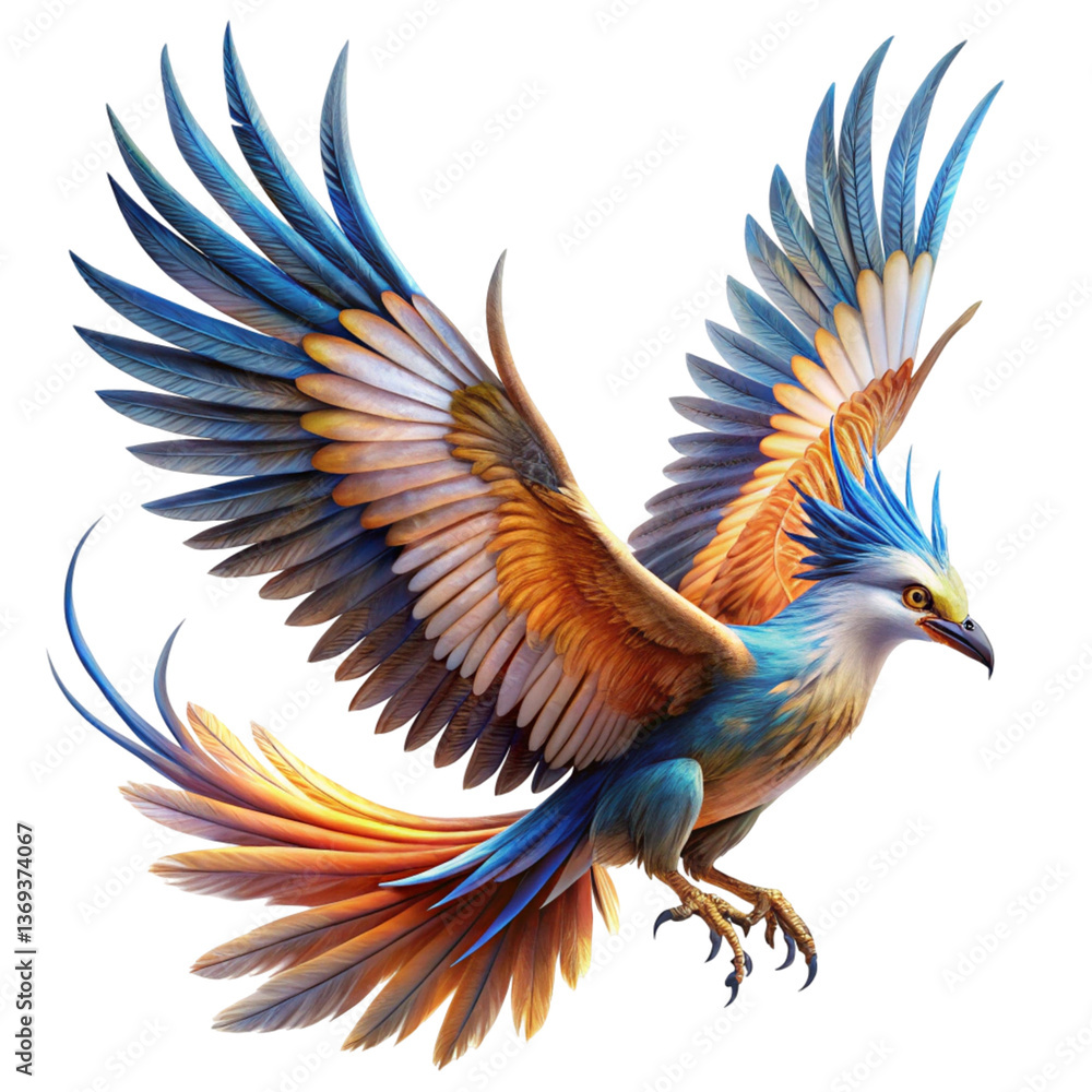 Obraz premium blue and yellow macaw