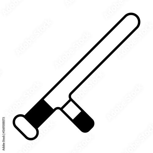 baton black icon