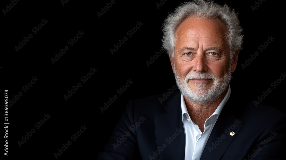 Mature man in business attire Mature man in business attire